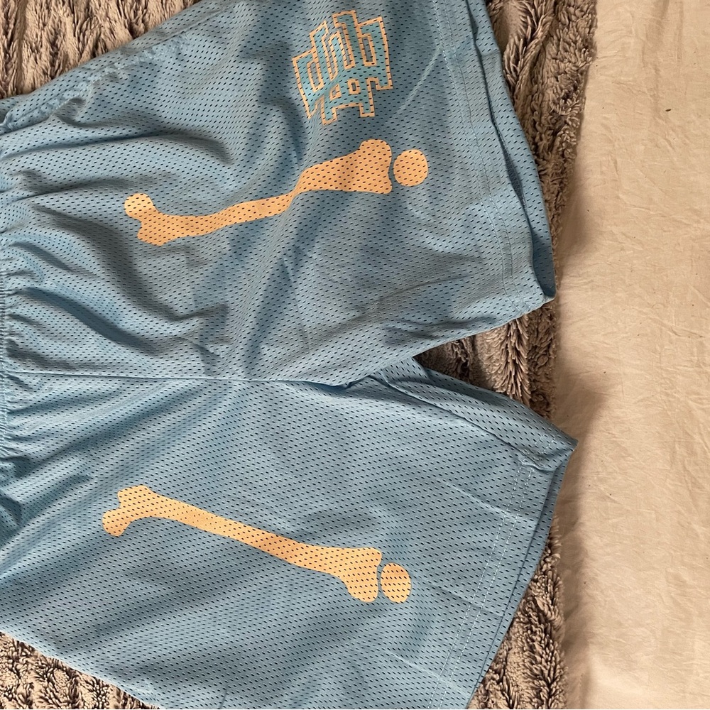 Eric Emanuel Sky Blue Mesh Shorts